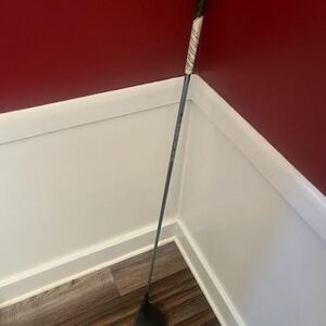 Golf Club with Black Head and White Grip